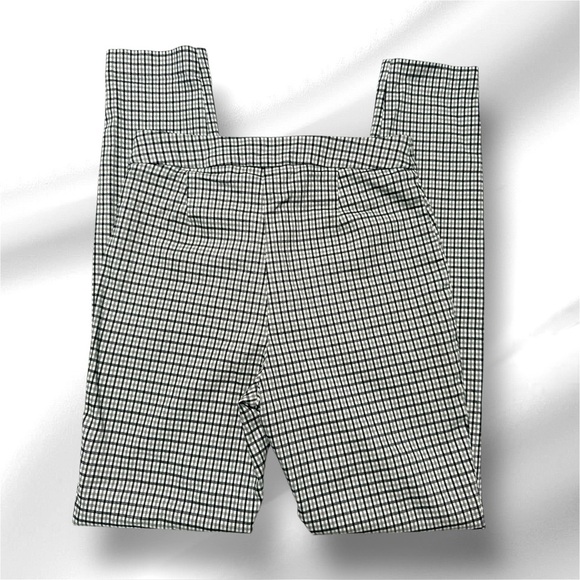 INC International Concepts Black and White Houndstooth Pants /Leggings Size 2 - Picture 4 of 9
